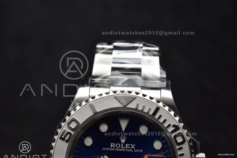 126622 VR Clean Steel Blue 1204 Yacht-Master SS HighPerformance on Best 904L 1:1 Dial Edition Bracelet 0225